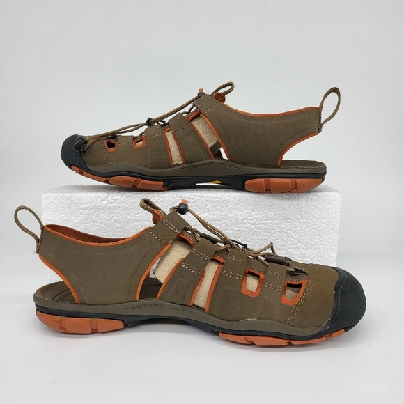 KEEN Cascade Shitake Bombay Brown Sport Sandals Men's Size 8 - Picture 6 of 8